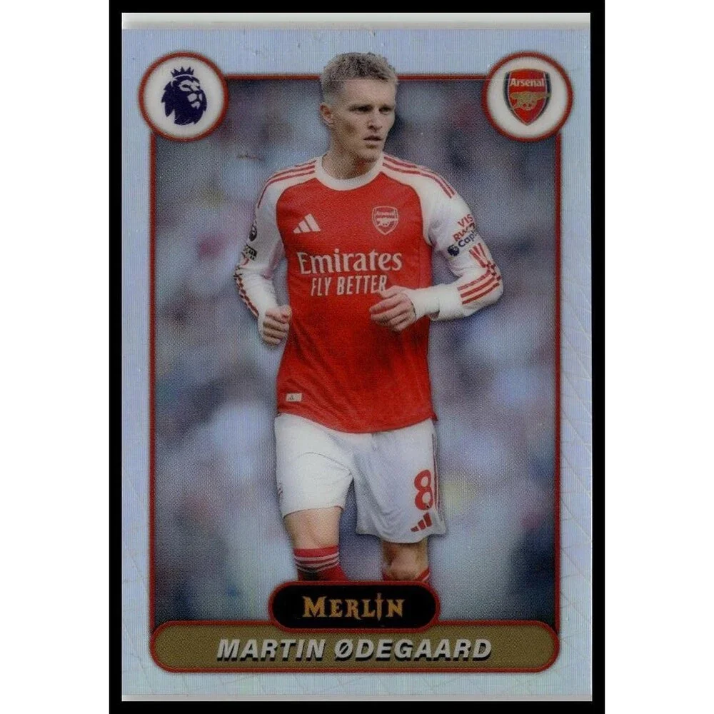 2026 Merlin Premier League Martin Ødegaard #13 Arsenal FC Refractor